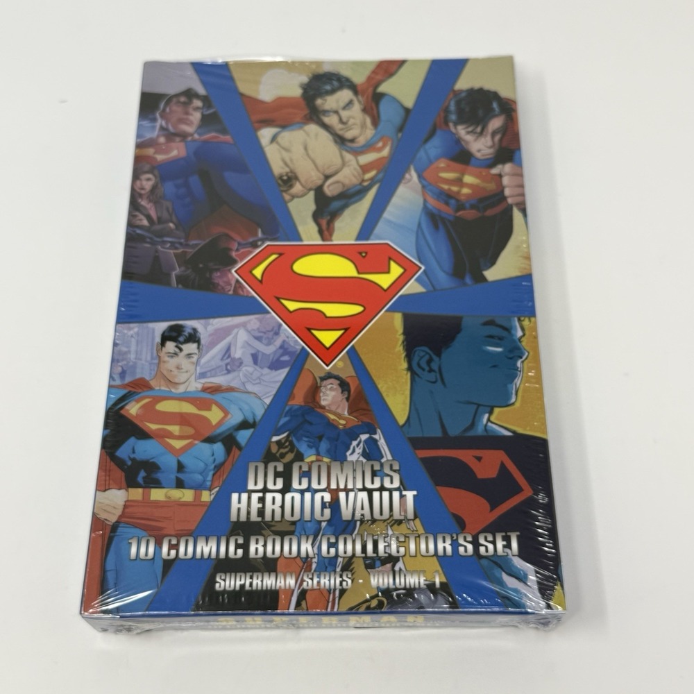 DC Comic Heroic Vault DC Superman Series Vol. 1 Comic Book Collector's Set